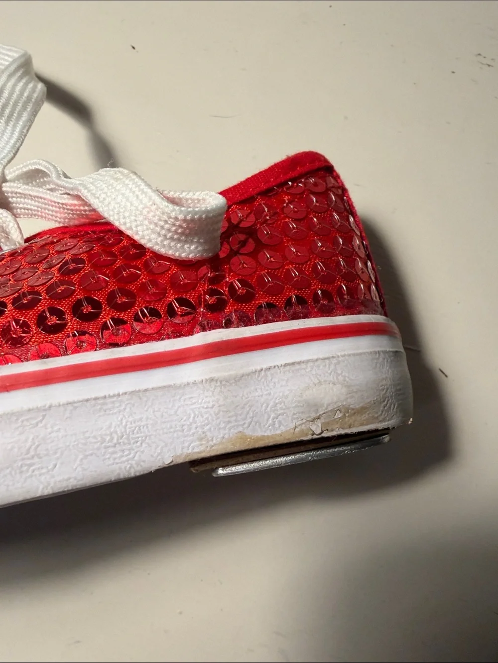 Balera tap shoes red Sequin